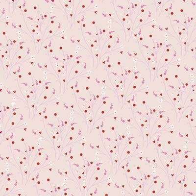 Heidi Grace - Love Blossoms - Twigs with Glitter 12x12 paper  (pack of 5)